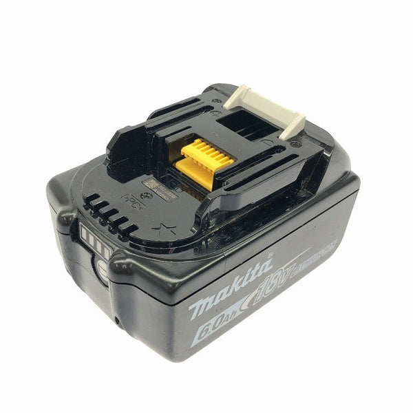 ☆中古美品☆ makita マキタ 18V 6.0Ah 純正リチウムイオンバッテリー BL1860B LITHIUM-ION 蓄電池 雪/飛行機マーク121219 - 4