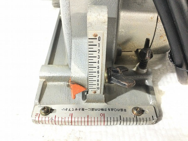 ☆中古品☆makita マキタ 100V 仕上ミゾキリ 3800 木箱付 コード式 仕上げ溝切りカッター 小穴カッター 胴縁カッター128243 - 7