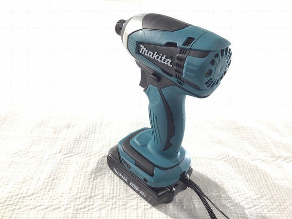 ☆未使用品☆makita マキタ 18V 充電式インパクトドライバー TD146DSHX バッテリ2個(18V1.5Ah) 充電器 ケース付 コードレス137636 - 7