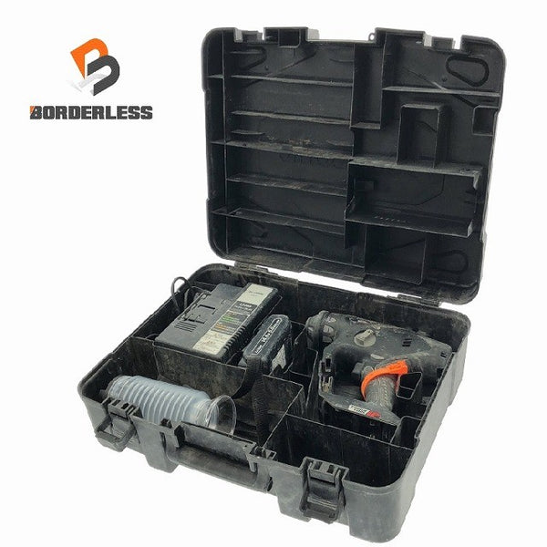 ☆中古品☆Panasonic パナソニック 14.4V/18V 充電マルチハンマードリル EZ78A1 バッテリ1個(14.4V5.0Ah) 充電器 カップ ケース付 - 1