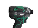 ☆中古品☆HIKOKI ハイコーキ 36V コードレスインパクトドライバ WH36DC  バッテリ1個 充電器付 締付け 電動工具136724 - 10