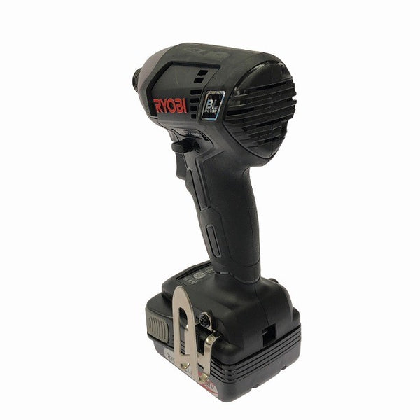 ☆未使用品☆RYOBI リョービ 14.4V 充電式インパクトドライバー BID-1420L1 バッテリ2個(1.5Ah) 充電器 ケース付 コードレス128416 - 7