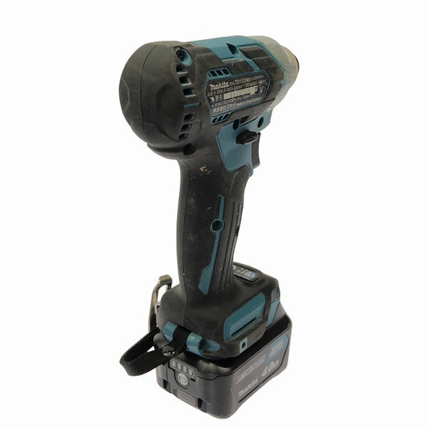 ☆中古品☆makita マキタ 10.8V 充電式インパクトドライバー TD111DSMX バッテリー2個(10.8V4.0Ah) 充電器付 コードレス128377 - 6