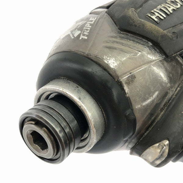☆中古品☆HITACHI 日立工機 14.4V コードレスインパクトドライバー WH14DDL2 黒/ブラック 本体のみ 充電式 バッテリー式131928 - 6