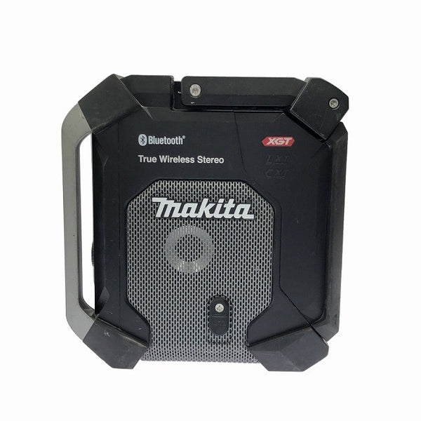 ☆中古品☆ makitaマキタ 40Vmax/18V/14.4V/10.8V 充電式現場ラジオ MR005G 黒/ブラック 本体+ACアダプター+取扱説明書 Bluetooth114479 - 7