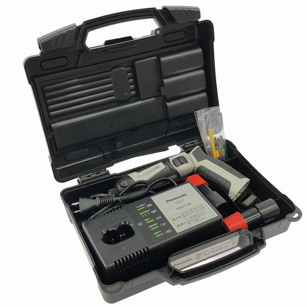 ☆美品☆Panasonic パナソニック 7.2V スティックインパクトドライバー EZ7521LA2S-H バッテリー2個 充電器 ケース付133260 - 2