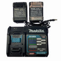 ☆中古品☆makita マキタ 40Vmax 充電式インパクトレンチ TW004GRDX バッテリ2個(2.5Ah) 充電器 ケース付 320N･m コードレス129051 - 10