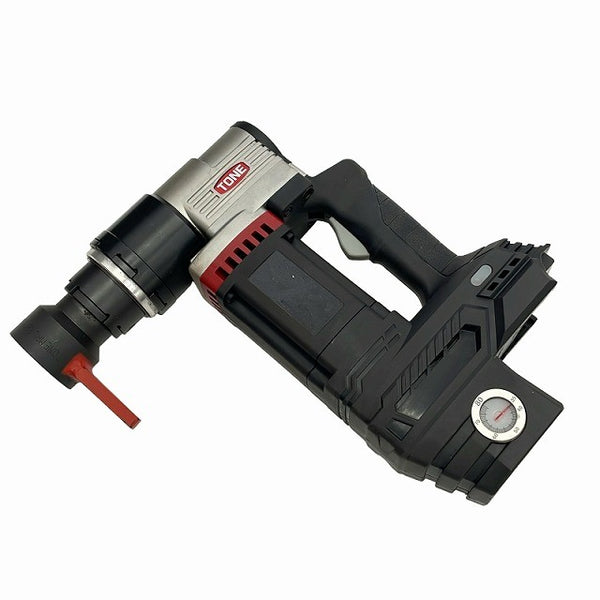 ☆中古美品☆ TONE トネ 36V コードレス建方1番 CKS250 シャーレンチ マルチボルトバッテリー2個+充電器+パーツ+ケース125704 - 4