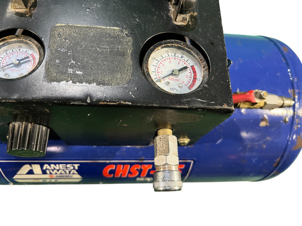 ☆中古品☆ANEST IWATA アネスト岩田 一般庄/常圧 補助タンク CHST-25 25L エアコンプレッサー用 エアタンク エアータンク123449 - 8