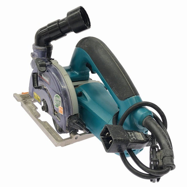 ☆中古品☆makita マキタ 100V 125mm 防じんマルノコ 5205FX コード式 防塵マルノコ 集じん丸のこ 集塵丸のこ 丸ノコ131694 - 5
