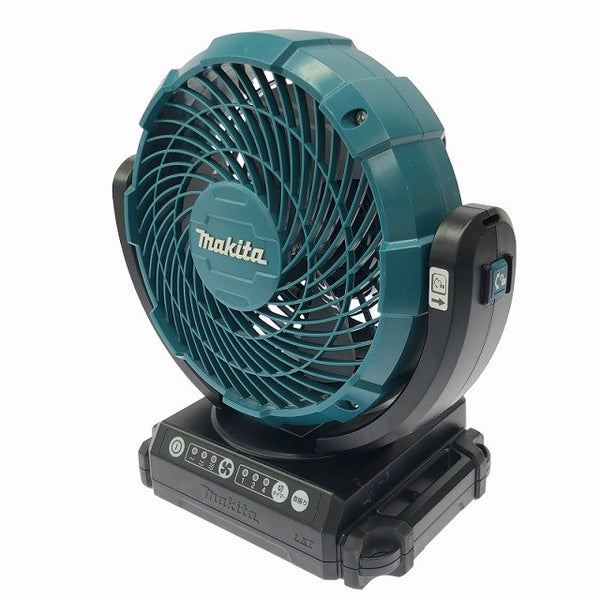 ☆比較的綺麗セット☆makita マキタ 14.4V/18V 100V 充電式ファン CF102D 本体 バッテリ1個(18V 6.0Ah) コードレス 送風機 扇風機119304 - 3