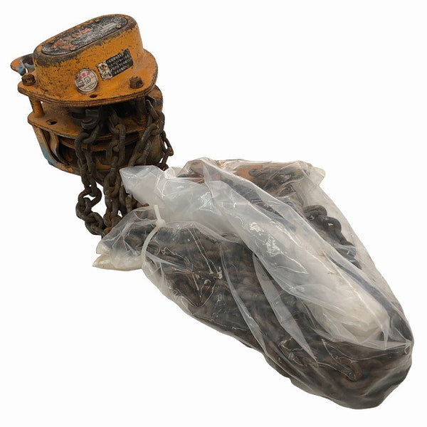 ☆中古品☆KITO キトーマイティ M3形 CB010 荷重1t/1トン 揚程2.5m チェーンブロック ホイスト 荷揚げ 吊り上げ 手動式 117866131862 - 5