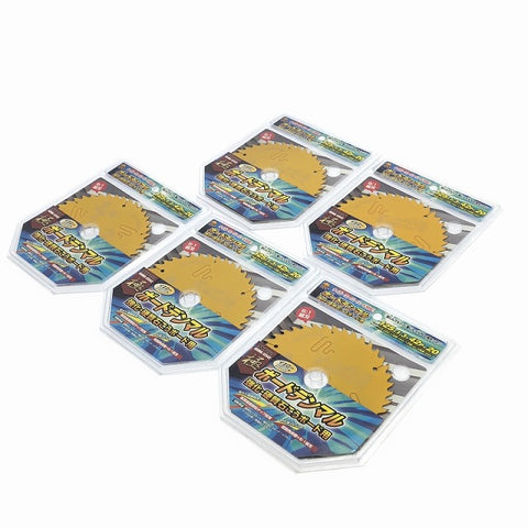 ☆未使用5枚セット☆ハウスBM 外装デンマルＶダイヤ 強化硬質石こう/石膏ボード用 BDMK-12542 集じん/防じんマルノコ用チップソー - 0