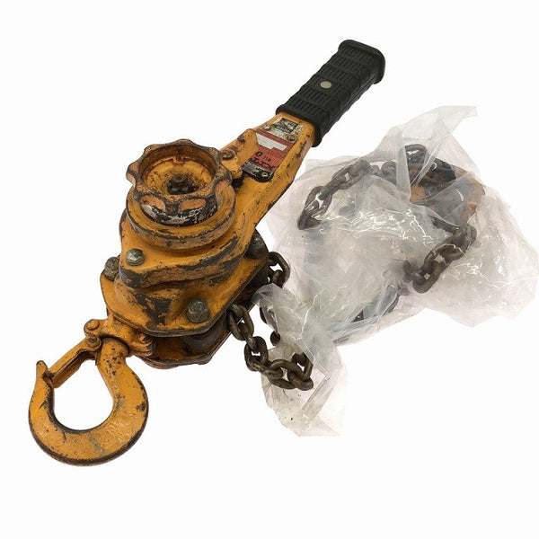 ☆中古品☆KITO キトー レバーブロック L5形 LB008 荷重0.8ton/800kg 揚程1.5m レバーホイスト ガッチャ133078 - 2