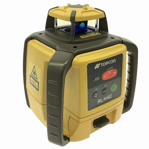 ☆中古品☆TOPCON トプコン ローテーティングレーザー RL-H4C 受光器 LS-80L ケース付 回転レーザー ローティングレーザー133625 - 5