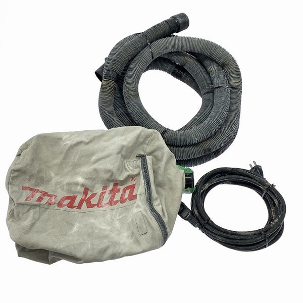 ☆中古品☆makita マキタ 100V 小型集じん機 450 集じん袋 破れ有ホース付 集塵機 掃除機 クリーナー130240 - 10