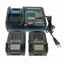 ☆中古品☆makita マキタ 40Vmax 充電式ハンマドリル HR001G バッテリ2個(2.5Ah) 充電器 ケース付 コードレス ハンマードリル133419 - 9