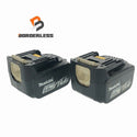 ☆中古品2個セット☆makita マキタ 14.4V 5.0Ah 純正リチウムイオンバッテリー BL1450 リチウムイオン電池 蓄電池 充電池137119 - 1