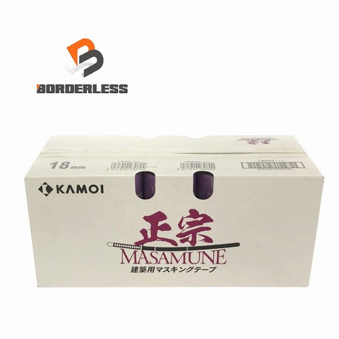 ☆未使用品☆KAMOI カモ井加工紙 マスキングテープ 正宗 建築用 18mm×18m 70巻 塗装 DIY