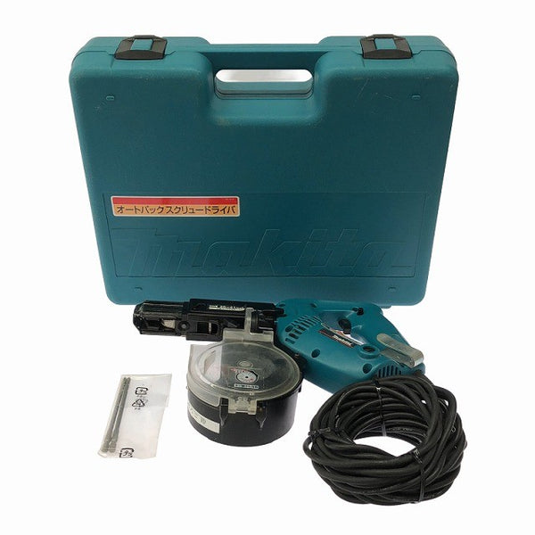 ☆比較的綺麗☆makita マキタ 100V オートパックスクリュードライバー 6837 ケース付 ビス打機 ビス打ち機 電動工具130311 - 3