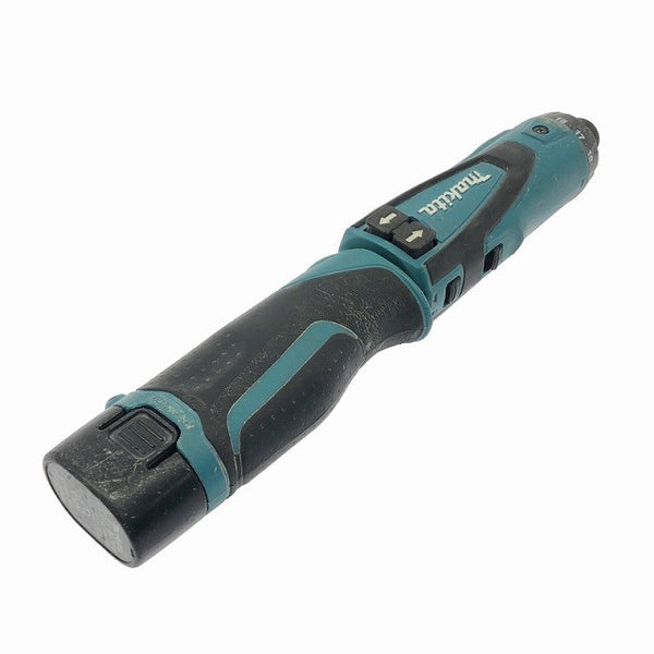 ☆中古品☆makita マキタ 7.2V 充電式ペンドライバドリル DF010D バッテリ2個(1.0Ah) 充電器 ケース付 スティックドリルドライバー123129 - 6
