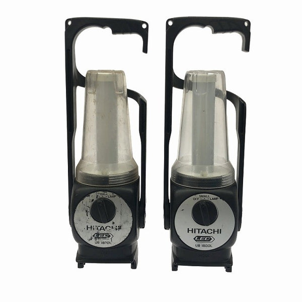 ☆中古品セット☆ HITACHI 日立工機 14.4V/18V コードレスランタン UB18DDL×2個本体のみ ライト 照明 アウトドア116854 - 6