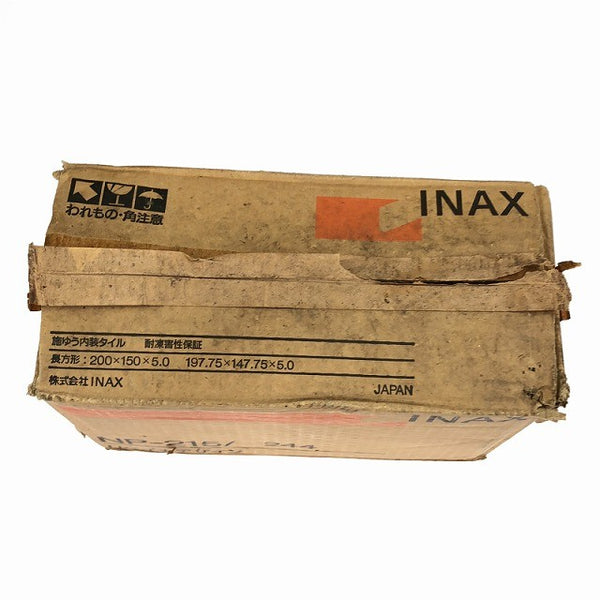 ☆長期保管品 INAX イナックス リベイナデザイン NP-215/244 60枚入 200×150mm 角平 リガートーン タイル LIXIL/リクシル135305 - 10