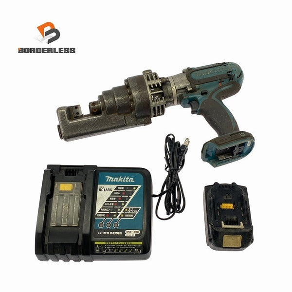 ☆中古品☆Ogura オグラ 18V 充電式鉄筋カッタ HCC-16DF バッテリー1個(18V 5.0Ah) 充電器付119448 - 1