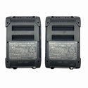☆未使用品☆makita マキタ 180mm 充電式ディスクグラインダ GA037GRMX バッテリー2個(4.0Ah) 充電器 ケース付130762 - 9