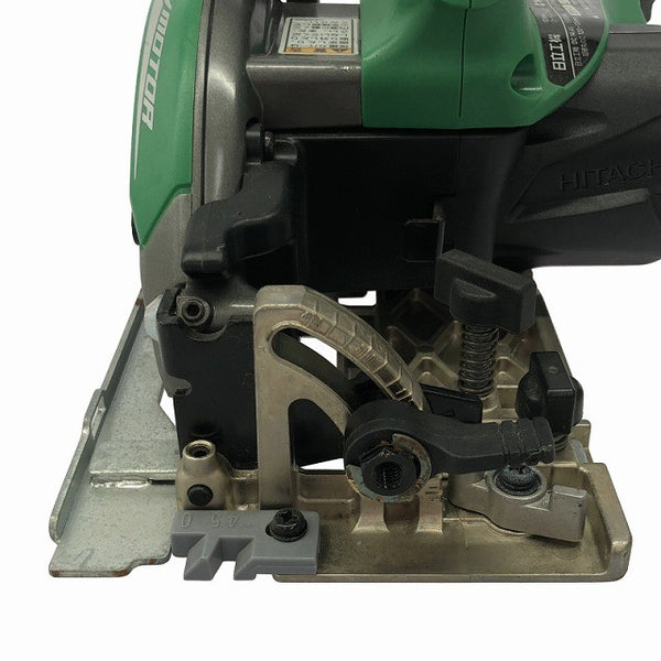 ☆比較的綺麗☆日立工機 HITACHI 14.4V 125ｍｍ コードレス丸のこ C14DBL 本体のみ 電動工具 木工 切断機130683 - 9