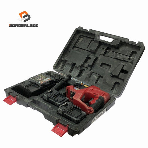 ☆中古品☆MAX マックス 25.2V 充電式ブラシレスハンマドリル PJ-R265-B2C バッテリ2個(4.0Ah) 充電器 ケース付 コードレス128535