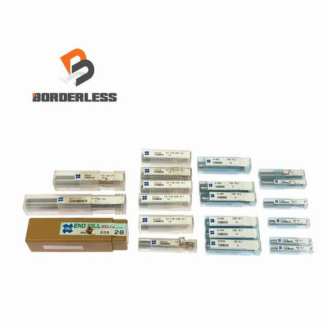 【未使用品21本セット】OSG ハイスエンドミル 2刃 EKD OL2 6～18 EX-TIN-EDS  13～20 V-XPM-EDL21 EDS28 切削工具 フライス