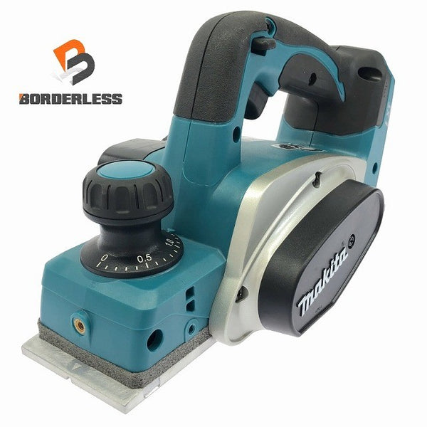 ☆比較的綺麗☆makita マキタ 18V 82mm 充電式カンナ KP180D 本体のみ115683 - 1