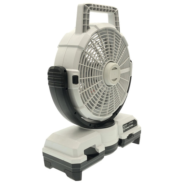 ☆美品☆makita マキタ 14.4V/18V/100V 充電式ファン CF203D 白/ホワイト 本体＋ACアダプタ付 コードレス 扇風機 送風機118020 - 5