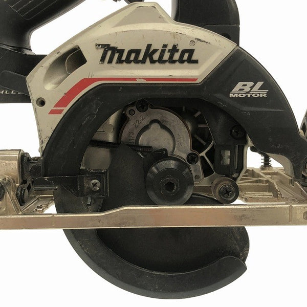 ☆中古品☆makita マキタ 18V 125mm 充電式マルノコ HS474D 黒 本体のみ コードレス 丸ノコ 丸のこ 丸鋸 木工用 切断機118073 - 8