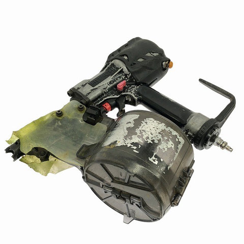 ☆中古品☆HITACHI 日立工機 高圧ロール釘打機 型番不明 エアツール 大工道具 エア釘打ち機136196 - 0