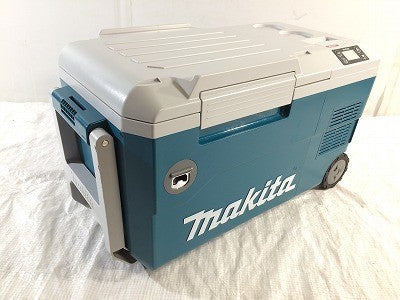 ☆美品☆makita マキタ 100V/18V/40Vmax 充電式保冷温庫 CW001G 青/ブルー 本 バッテリ1個(18V6.0Ah)+パーツ付 コードレス - 3