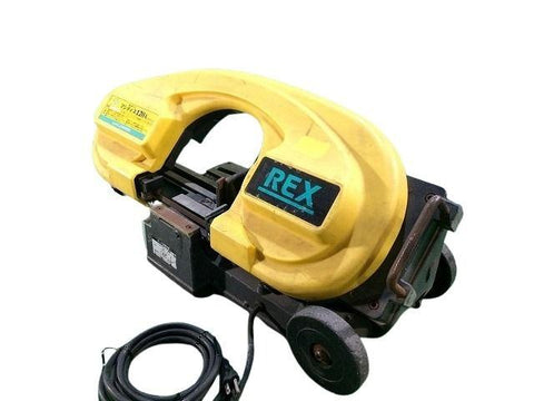☆中古品☆REX レッキス 平バイス マンティス 120A XB120A ロータリー バンドソー 切断機 電動工具 116135116135 - 0
