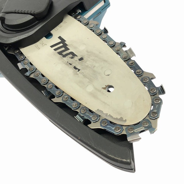 ☆比較的綺麗☆makita マキタ 18V 100mm 充電式ハンディソー MUC101D コードレス 小型 チェンソー チェーンソー133116 - 6