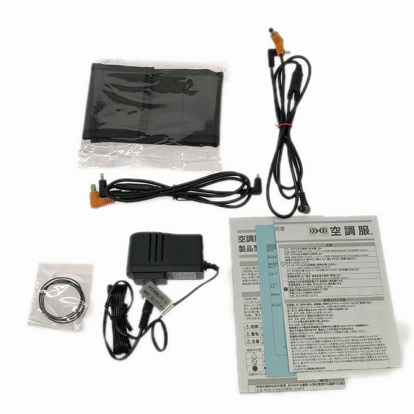 ☆未使用品☆株式会社空調服 スターターキット XS23011 C/R70(レッド) XEBEC ジーベック ベスト XE98011S オレンジ Lサイズ136257 - 10