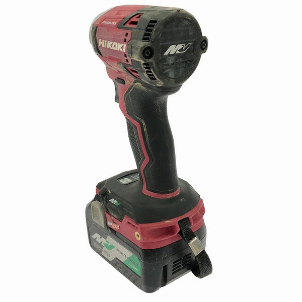 ☆中古品☆HiKOKI ハイコーキ コードレスインパクトドライバ WH36DD 赤 バッテリ2個(BSL36A18) 充電器(UC18YDL2)132579 - 7