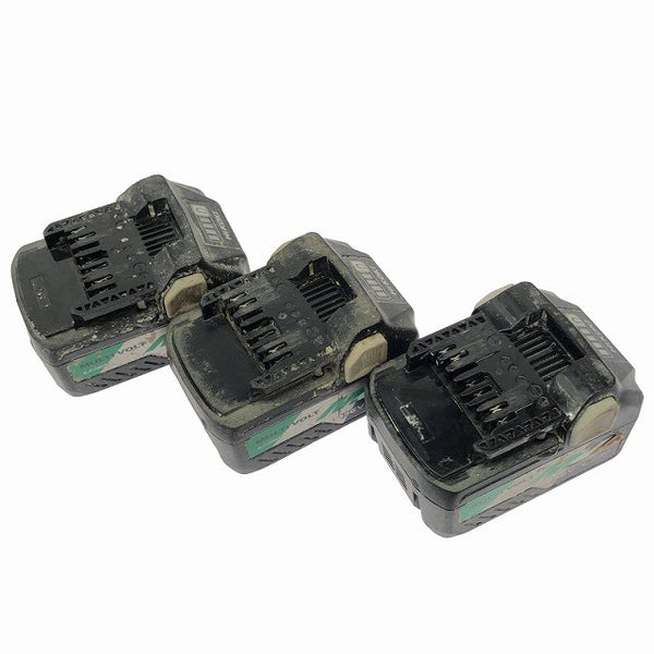 ☆中古品3個セット☆HiKOKI ハイコーキ 36V マルチボルトバッテリー BSL36A18×3 蓄電池 リチウムイオンバッテリー135050 - 9