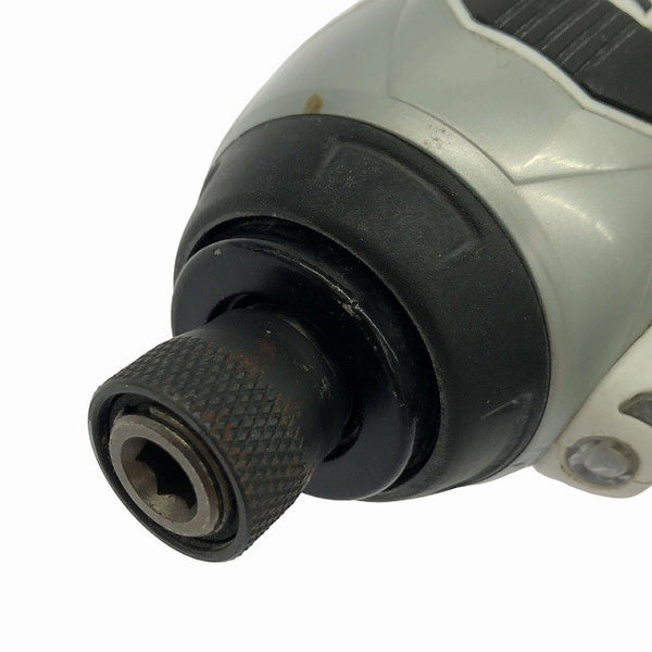 ☆比較的綺麗☆makita マキタ 14.4V 充電式インパクトドライバー TD134DX2 白/ホワイト 充電器 ケース付 コードレス バッテリー式129437 - 8