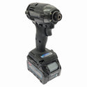 ☆未使用品☆makita マキタ 40Vmax 充電式インパクトドライバー TD002G 黒/ブラック バッテリ2個(2.5Ah) 充電器付 コードレス136804 - 3