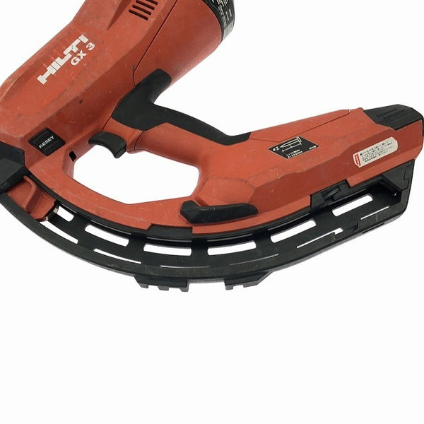 ☆中古品☆HILTI ヒルティ ガス式鋲打ち機 GX3 ガスネイラ ガス式鋲打機 ガス式ピン打ち機 ピン打機 ピン釘打機 ガス銃114587 - 9