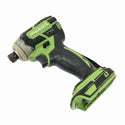 ☆中古品☆makita マキタ 14.4V 充電式インパクトドライバー TD137D 本体のみ ライム コードレス バッテリー式120207 - 2