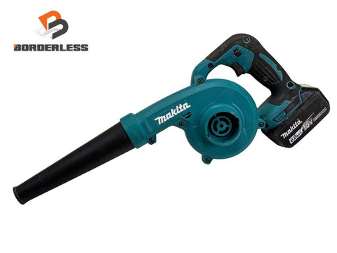 ☆中古品☆ makita マキタ 18V 充電式ブロワー UB185D バッテリ1個 BL1860B (18V6.0Ah)  コードレス 送風機 ブロアー132194