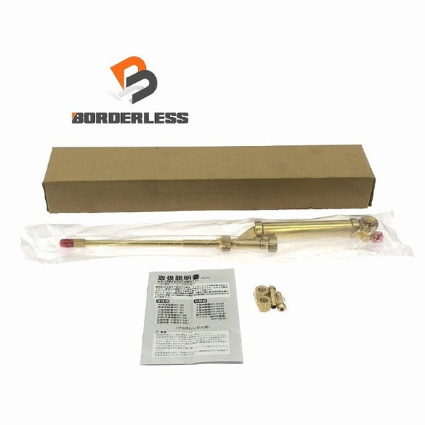☆未使用品☆ SAGAGUCHI WELTNG TORCH 阪口製作所 鉄筋圧接用吹管 WT-03L 全長500mm 溶接能力φ22～32 酸素圧力0.5~0.6MPa 加熱器 - 1