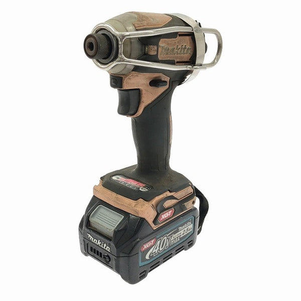 ☆中古品☆ makita マキタ 40Vmax 充電式インパクトドライバー TD001G ピンク 本体+バッテリー1個(2.5Ah) 116022 - 2