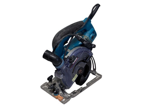 ☆中古品☆ makita マキタ 125mm ボード用防じんマルノコ 5205FX 切断 木くず 粉じん カバー ダストボックス137257 - 0